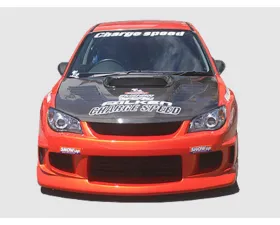 Charge Speed FRP Hawk Eyes Type-1B Front Bumper Subaru Impreza WRX 2006-2007