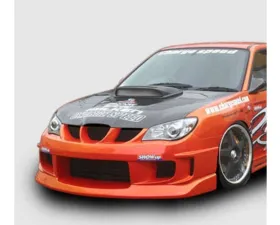 Charge Speed Hawk Eyes Type-1A Full Bumper Kit w/ Type-1 Side Skirts Subaru Impreza WRX 2006-2007