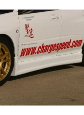 Charge Speed Hawk Eyes Type-1A Full Bumper Kit w/ Type-1 Side Skirts Subaru Impreza WRX 2006-2007                                     - BCSI06-CS975FK1A - Image 2