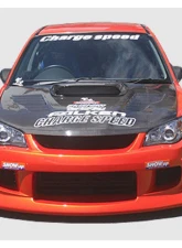 Charge Speed Hawk Eyes Type-1B Full Bumper Kit Subaru Impreza WRX 2006-2007                                     - BCSI06-CS975FK1B - Image 2