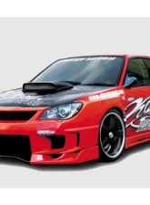 Charge Speed Hawk Eyes Type-2 Full Bumper Kit w/ 3-D Carbon Center Subaru Impreza WRX 2006-2007                                     - BCSI06-CS975FKD - Image 5