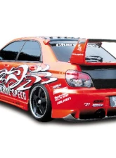 Charge Speed Hawk Eyes Type-2 Full Bumper Kit w/ 3-D Carbon Center Subaru Impreza WRX 2006-2007                                     - BCSI06-CS975FKD - Image 4