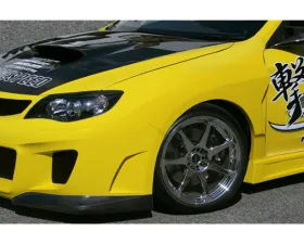 Charge Speed FRP GT Style Front Fenders 20mm Wide Subaru WRX STi 2008-2014