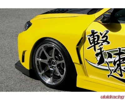 Charge Speed FRP GT Style Front Fenders 20mm Wide Subaru WRX STi 2008-2014 - BCSI08-CS979FF
