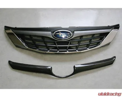 Charge Speed Carbon Front Grill Finisher Subaru Impreza 2008-2011 - BCSI08-CS979GRFCN