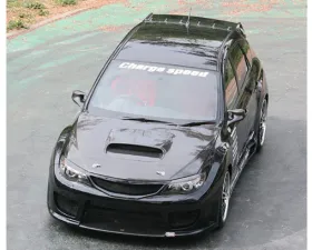 Charge Speed Carbon OEM Hood Subaru Impreza | WRX | STi 2008-2014