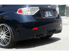 Charge Speed FRP Type-1 Rear Bumper Subaru WRX STi 2008-2014
