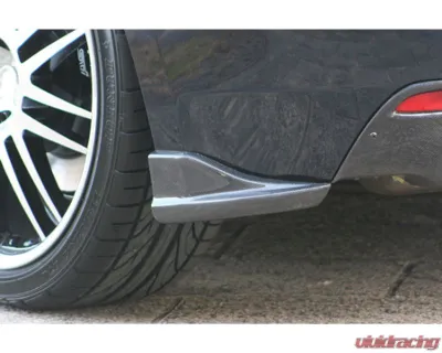 Charge Speed Bottom Lines Carbon Rear Caps Subaru WRX STi 2008-2014 - BCSI08-CS979RC1F
