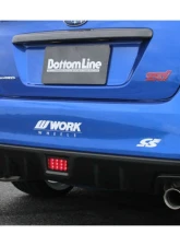 Charge Speed F1 Clear Lens/Clear Chrome Reflector LED Rear Bumper Light Subaru STi                                     - BCSI11-CS9735BFS/1CC - Image 2