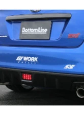 Charge Speed F1 Clear Lens/Red Chrome Reflector LED Rear Bumper Light Subaru STi                                     - BCSI11-CS9735BFS/1CR - Image 2