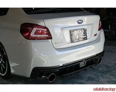 Charge Speed F1 Smoke Lens/Chrome Reflector LED Rear Bumper Light Subaru STi - BCSI11-CS9735BFS/1CS