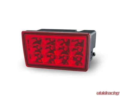 Charge Speed F1 Red Lens/Red Chrome Reflector LED Rear Bumper Light Subaru STi - BCSI11-CS9735BFS/1RR