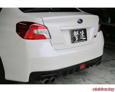 Charge Speed F1 Red Lens/Red Chrome Reflector LED Rear Bumper Light Subaru STi - BCSI11-CS9735BFS/1RR