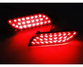 Charge Speed LED Red Rear Reflector Subaru WRX