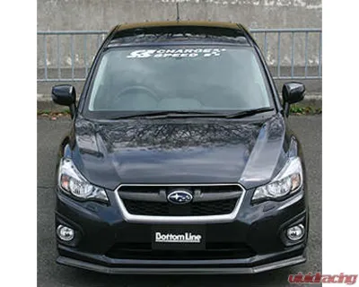Charge Speed Carbon Bottom Line Complete Kit w/o OEM Side Skirts 5PCs Subaru Impreza 2012-2015 - BCSI12-CS9732FLKC1