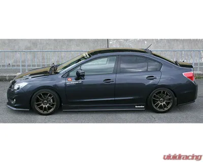 Charge Speed Carbon Bottom Line Complete Kit w/o OEM Side Skirts 5PCs Subaru Impreza 2012-2015 - BCSI12-CS9732FLKC1