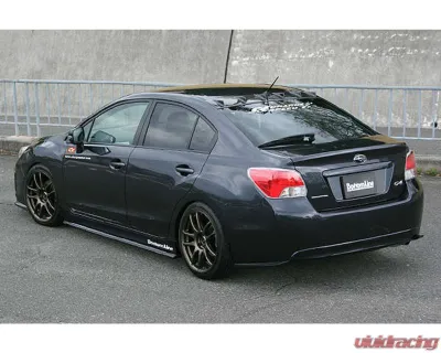 Charge Speed Carbon Bottom Line Complete Kit w/o OEM Side Skirts 5PCs Subaru Impreza 2012-2015 - BCSI12-CS9732FLKC1