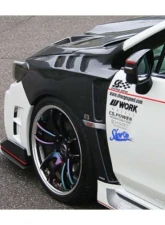 Charge Speed Carbon Front Fenders w/ Vents Pair Subaru WRX | STi 2015-2021                                     - BCSI15-CS9735FFC - Image 4