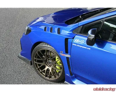 Charge Speed FRP Vented Lower Garnish Pair Subaru WRX STi 2015-2021 - BCSI15-CS9735FFLGF