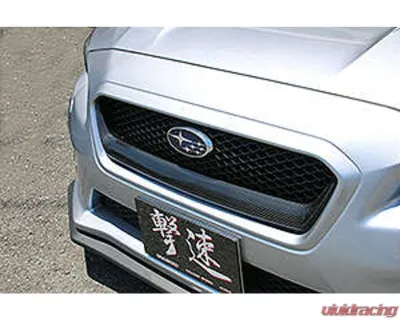 Charge Speed Dry Carbon Front Grill Garnish in Twill Weave Subaru WRX Sti | WRX 2015-2021 - BCSI15-CS9735FGRC