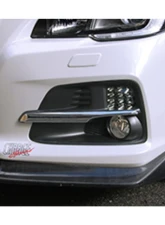 Charge Speed LED Front Indicator Lamp Smoke Lens w/ Chrome Reflector Pair Subaru STi | WRX | Levorg                                     - BCSI15-CS9735FIL/1SC - Image 2