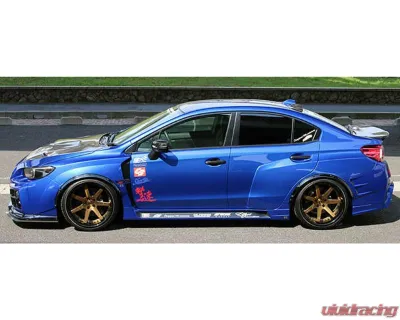 Charge Speed Type-1A Complete Wide Body Kit w/ Front FRP Under Part Subaru WRX | STi 2015-2021 - BCSI15-CS9735FK1AFW