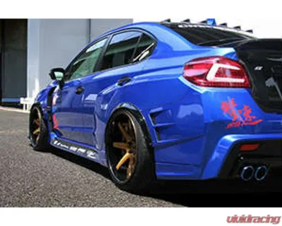 Charge Speed Type-1A Complete Wide Body Kit w/ Front FRP Under Part Subaru WRX | STi 2015-2021 - BCSI15-CS9735FK1AFW