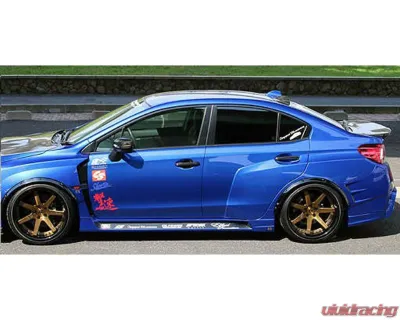 Charge Speed Type-1B Complete Wide Body Kit w/ Front FRP Under Part Subaru WRX  | STi 2015-2021 - BCSI15-CS9735FK1BFW