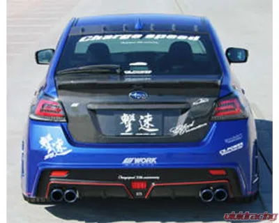 Charge Speed FRP Type-1 Rear Bumper Subaru WRX STi 2015-2021 - BCSI15-CS9735RB1