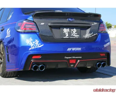 Charge Speed FRP Type-1 Rear Bumper Subaru WRX STi 2015-2021 - BCSI15-CS9735RB1