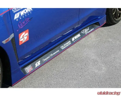 Charge Speed FRP Type-1 Side Skirts Pair Subaru WRX | STi 2015-2021 - BCSI15-CS9735SS1