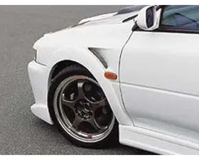 Charge Speed FRP 16mm Wide Front Fender Pair Subaru Impreza 1995-2001