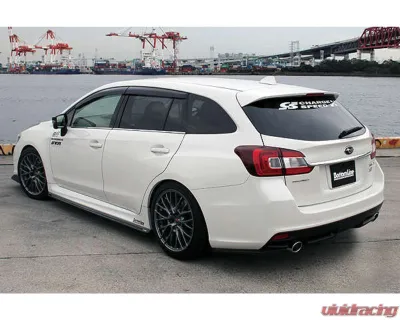 Charge Speed Bottom Line Carbon Rear Caps Pair Subaru Impreza Levorg 2015-2020 - BCSL15-CS9737RCC