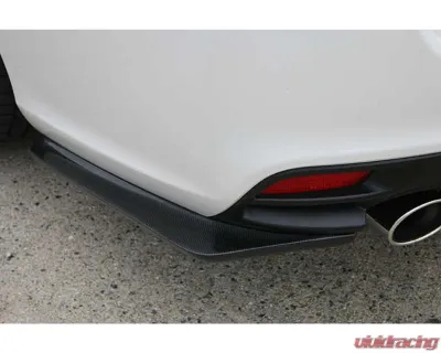 Charge Speed Bottom Line Carbon Rear Caps Pair Subaru Impreza Levorg 2015-2020 - BCSL15-CS9737RCC