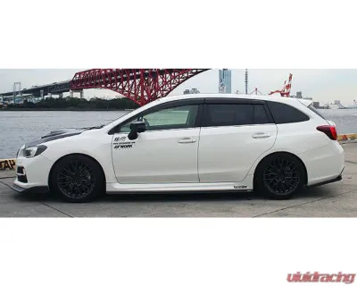 Charge Speed Bottom Line Type-1 Carbon Side Skirts Pair Subaru Impreza Levorg 2015-2020 - BCSL15-CS9737SS1C