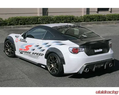 Charge Speed Bottom Lines Carbon Rear Caps Pair Toyota 86 2017-2020 - BCT817-CS961RCC