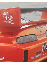 Charge Speed FRP Wing w/ Carbon Top Blade Toyota Supra 1993-1998                                     - BCTS93-CS890RWGTC - Image 2