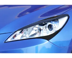 ChargeSpeed Carbon Eye Brows Lower & Upper 4PCS Hyundai Genesis Coupe 2009-2012