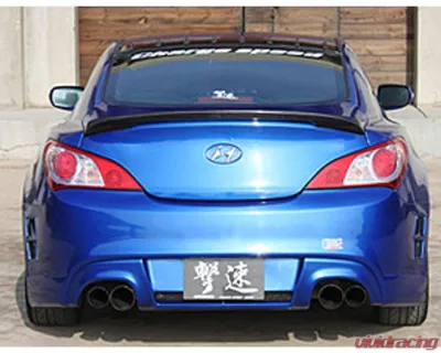 Charge Speed FRP Rear Bumper Hyundai Genesis Coupe 2009-2012 - BCYG09-CS996RB