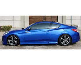 Charge Speed FRP Side Skirts Pair Hyundai Genesis Coupe 2009-2012
