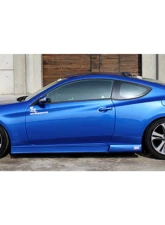 Charge Speed FRP Side Skirts Pair Hyundai Genesis Coupe 2009-2012                                     - BCYG09-CS996SS - Image 2
