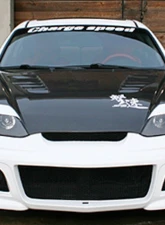 Charge Speed FRP Front Bumper Hyundai Tiburon 2003-2006                                     - BCYT03-CS997FB - Image 2