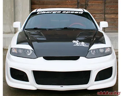 Charge Speed FRP Front Bumper Hyundai Tiburon 2003-2006 - BCYT03-CS997FB