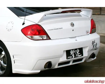Charge Speed FRP Rear Bumper Hyundai Tiburon 2003-2006 - BCYT03-CS997RB