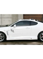 Charge Speed FRP Side Skirts Pair Hyundai Tiburon 2003-2006                                     - BCYT03-CS997SS - Image 2