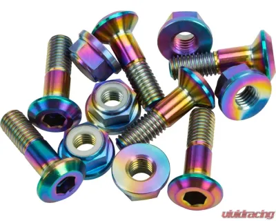 Flo Motorsports Jet Fuel Titanium Sprocket Bolt & Nut - FLO701JET