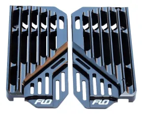 Flo Motorsports Black High Flow Radiator Braces Yamaha 2018-2020