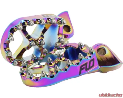 Flo Motorsports Jet Fuel Pro Series Foot Pegs Honda | Kawasaki 2002-2019 - FPEG-792JET