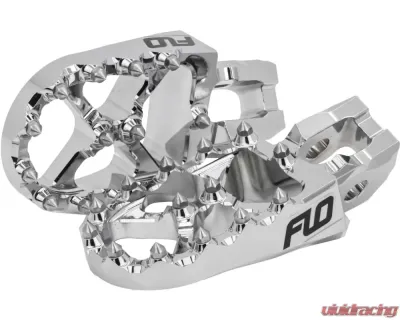 Flo Motorsports Chrome Pro Series Foot Pegs Husqvarna | KTM 2014-2019 - FPEG-795-2CR