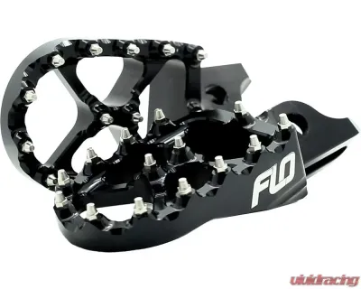 Flo Motorsports Black Pro Series Foot Pegs Husqvarna | KTM 1999-2018 - FPEG-795BLK